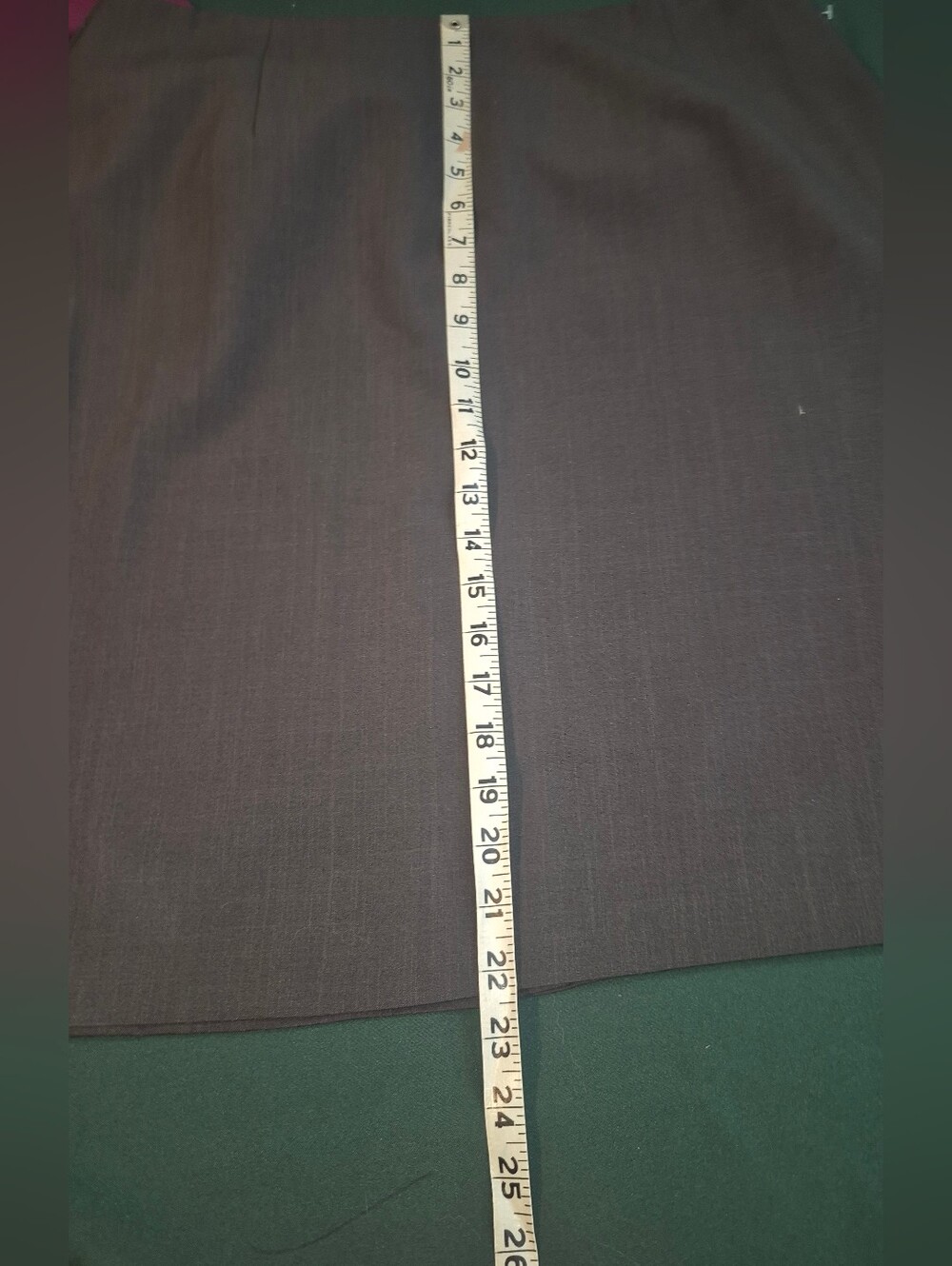 Womens Gray Dress Skirt 14